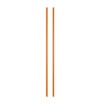 JBM 18182 - JUEGO DE TIRADORES PARA ARMARIO (REF.18105) - NARANJA