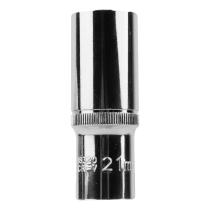 JBM 18320 - VASO 75MM LARGO, 21MM HEX. 1/2' - CROMADO