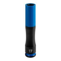 JBM 18458 - VASO DE IMPACTO 1/2' EXTRALARGO 17MM ESPECIAL RUEDAS