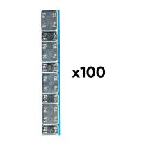 JBM 54655 - CAJA DE 100 CONTRAPESAS ADHESIVAS DE HIERRO 60GR 4X10GR 4X5G