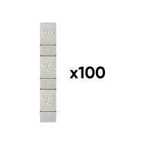 JBM 54807 - CAJA DE 100 CONTRAPESAS AUTOADHESIVAS DE ZINC - 45GR.