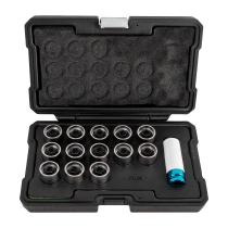 JBM 54818 - SET DE 14 LLAVES PARA TORNILLO DE BLOQUEO DE RUEDA BMW/MINI