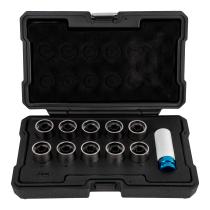 JBM 54819 - SET DE 11 LLAVES PARA TORNILLO DE BLOQUEO DE RUEDA TOYOTA