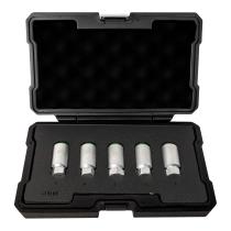 JBM 54823 - SET 5 LLAVES DE VASO PARA TORNILLOS DE BLOQUEO DE RUEDA TESL