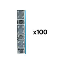 JBM 54885 - CAJA DE 100 CONTRAPESAS AUTOADHESIVAS DE HIERRO EN PASTILLA
