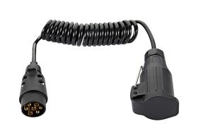 PICOYA REM0012G - CABLE ESPIRAL 7 POLOS A 13 P  3 METROS 12V