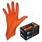 RZ TOOLS 950203 - GUANTE DE NITRILO NARANJA TALLA XL 50 unidades especial mecá